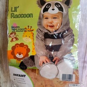 Baby Raccoon Costume size 6-12 months